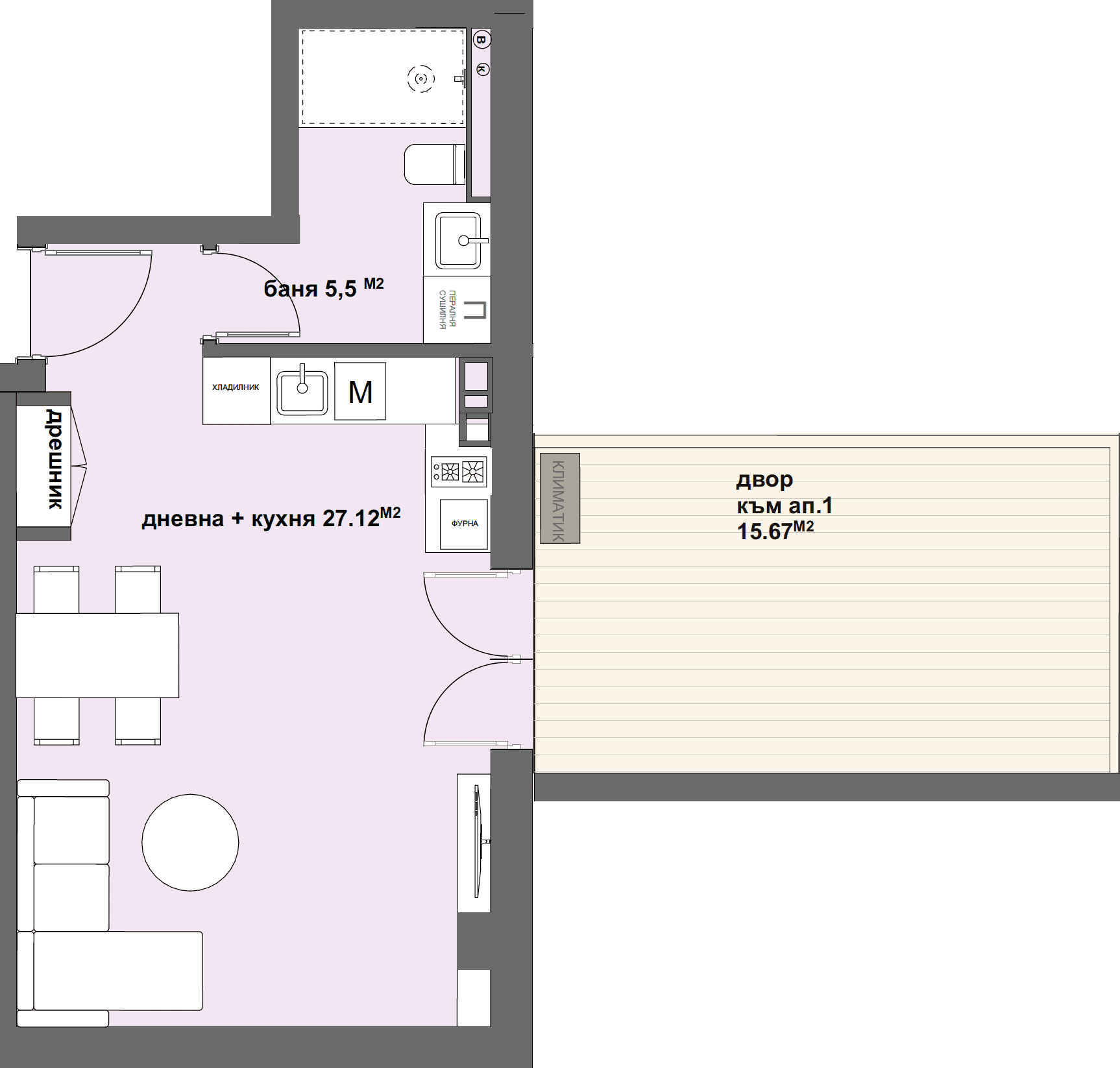 Апартамент № 1-graphic