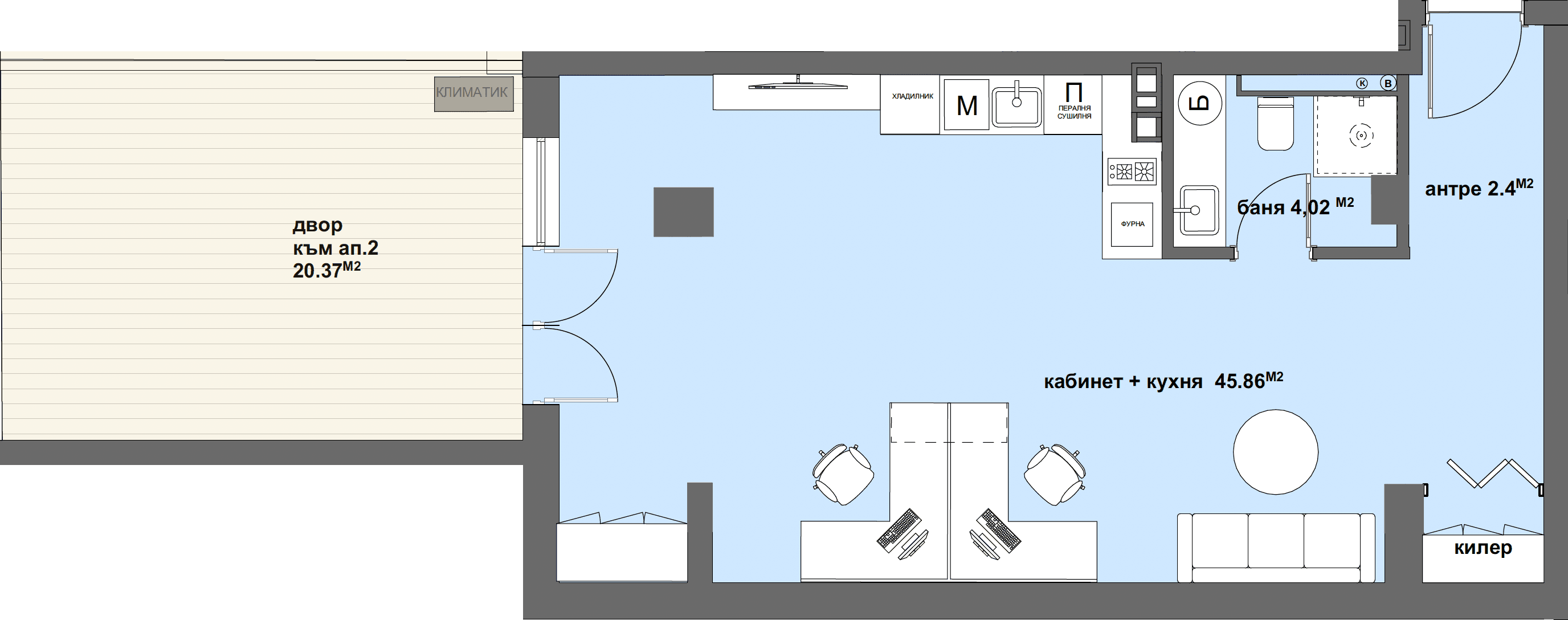 Апартамент № 2-graphic