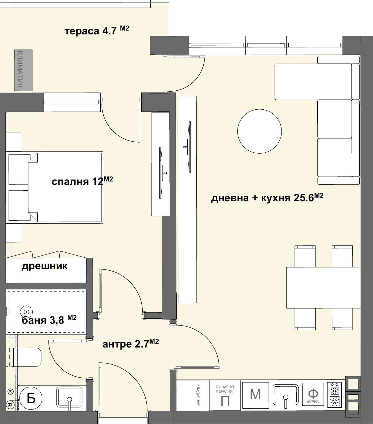 Апартамент № 54-graphic