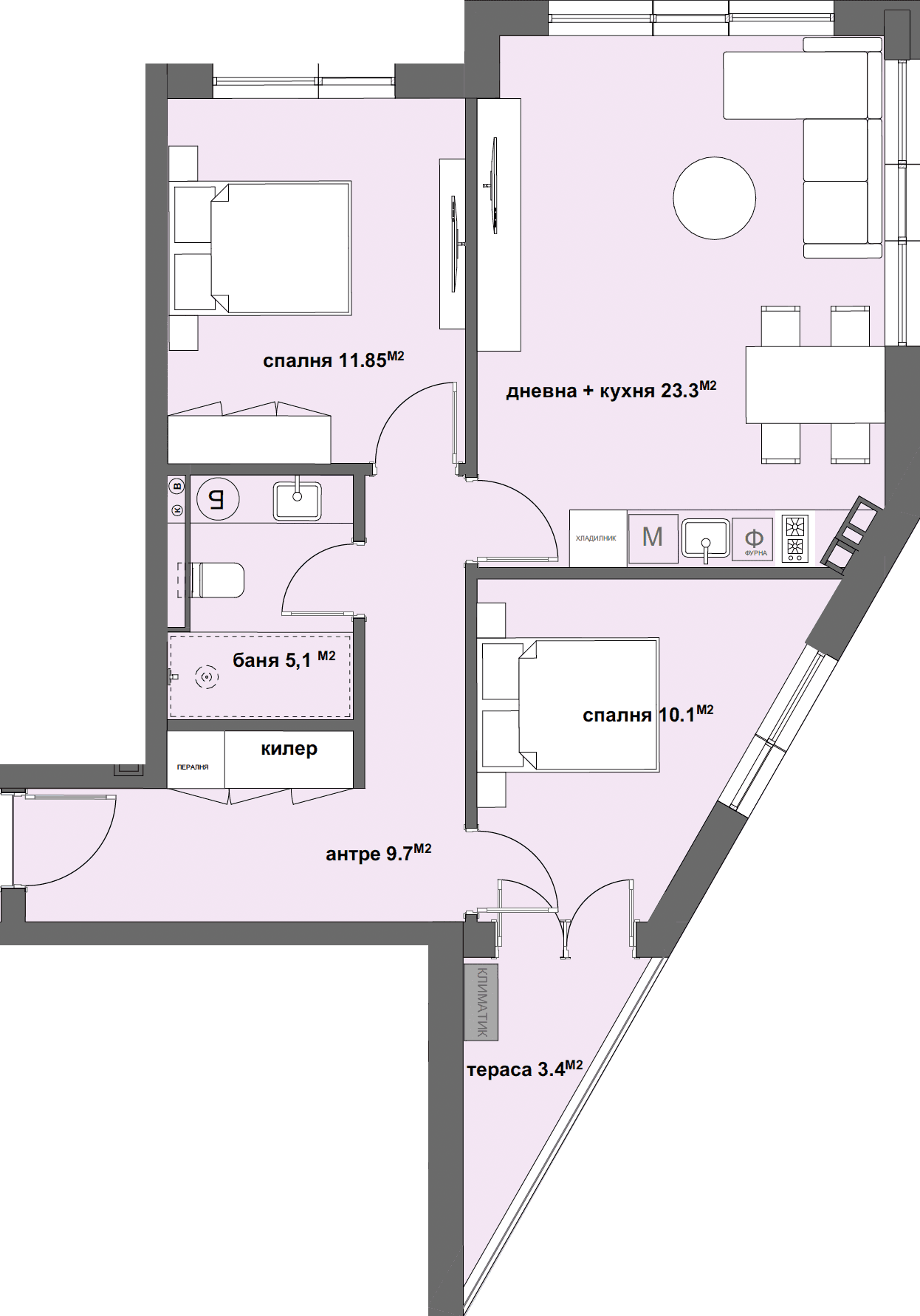 Апартамент № 55-graphic