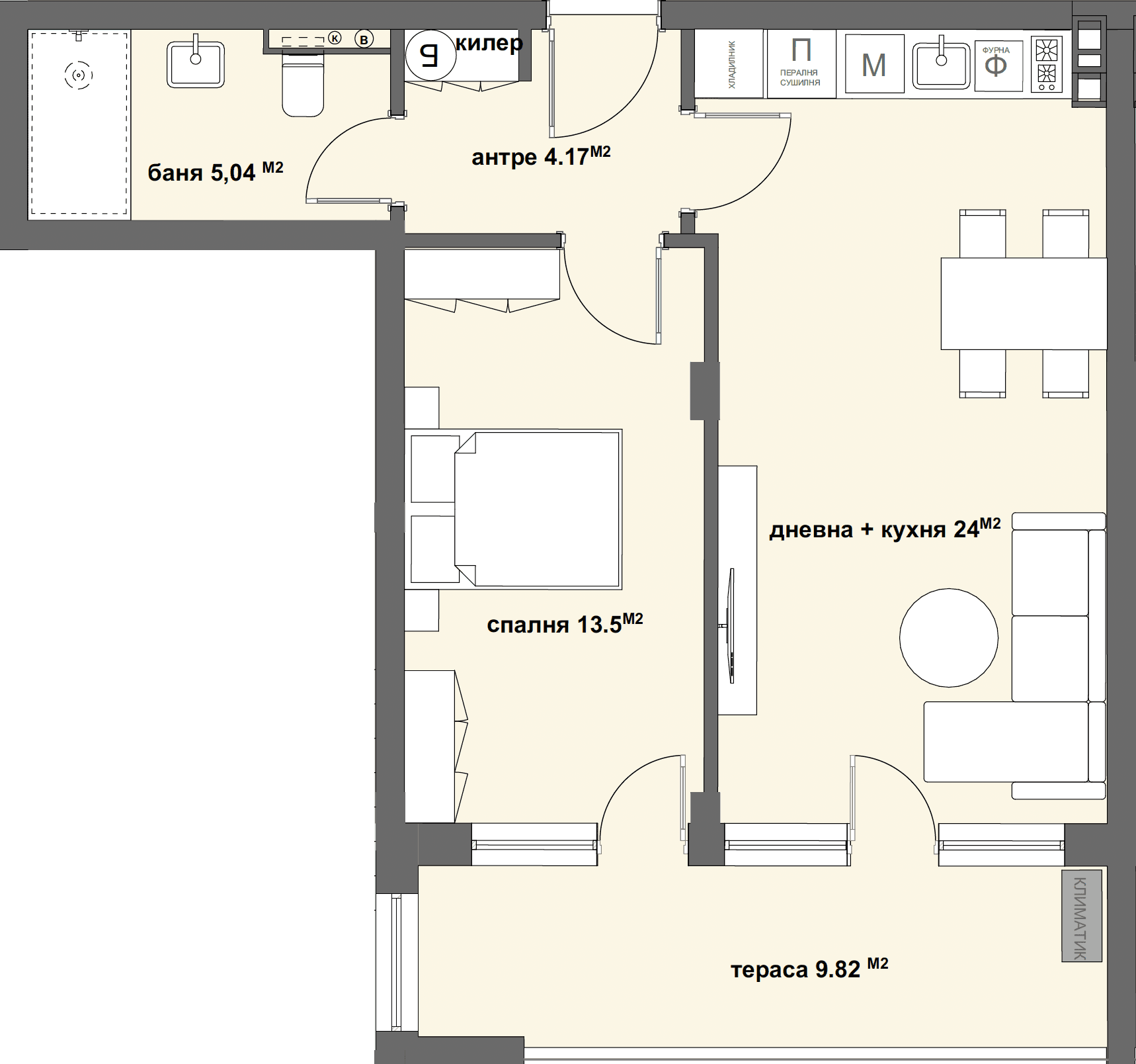 Апартамент № 58-graphic