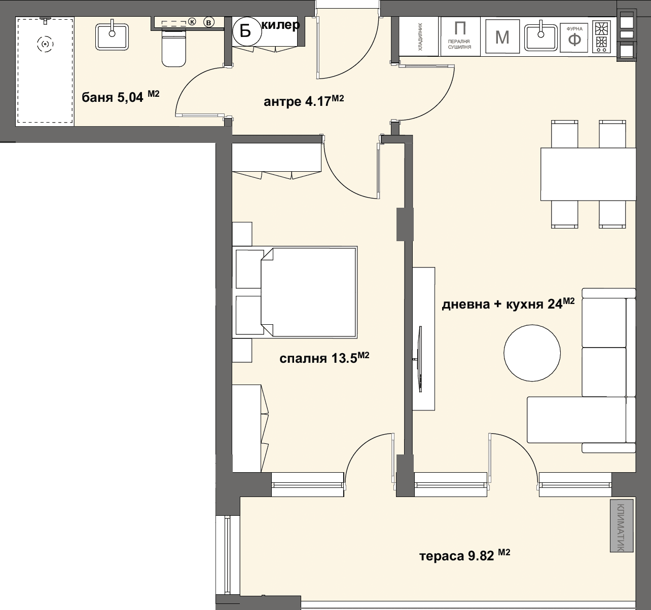Апартамент № 34-graphic