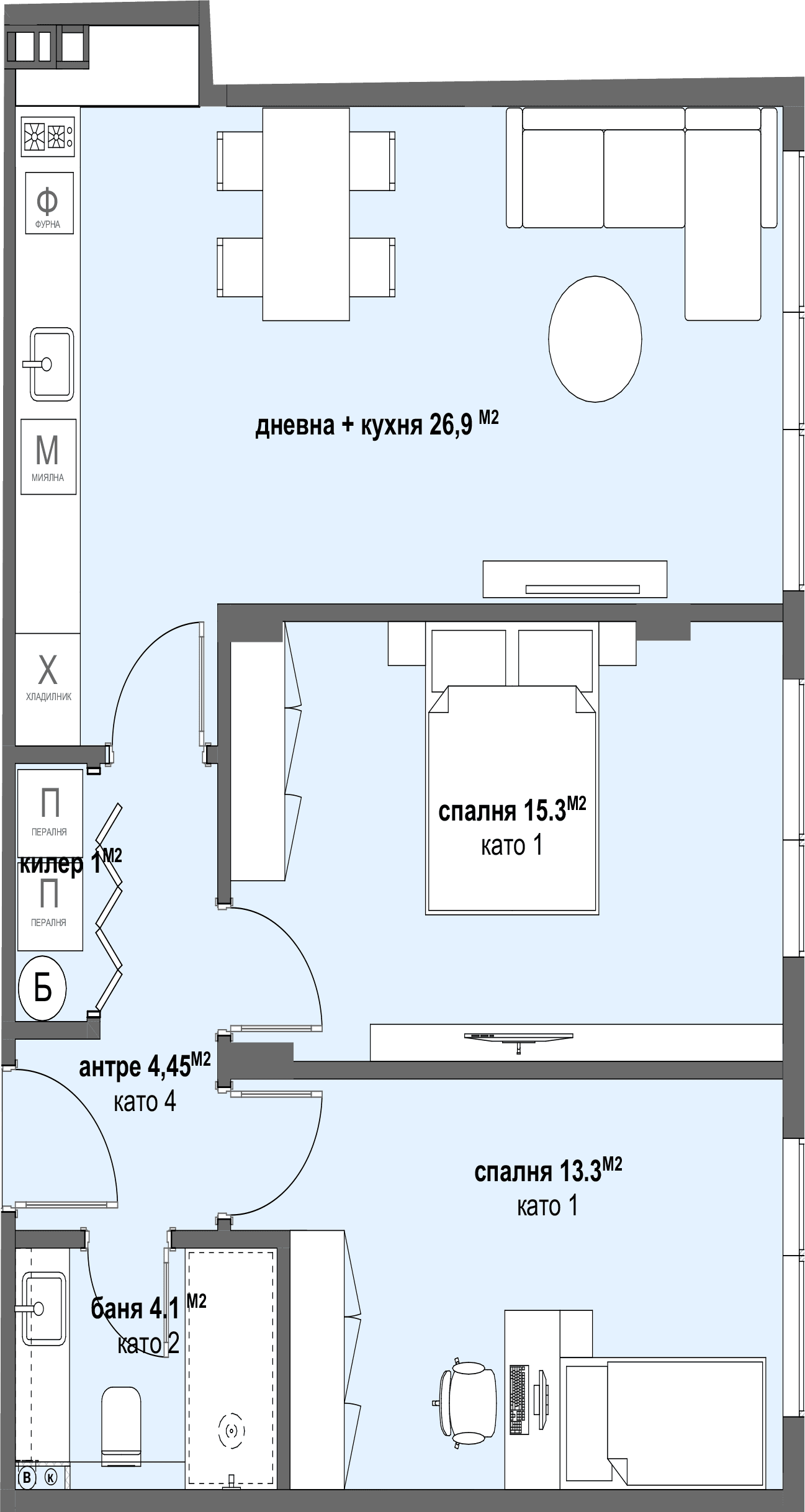 Апартамент № 1-graphic