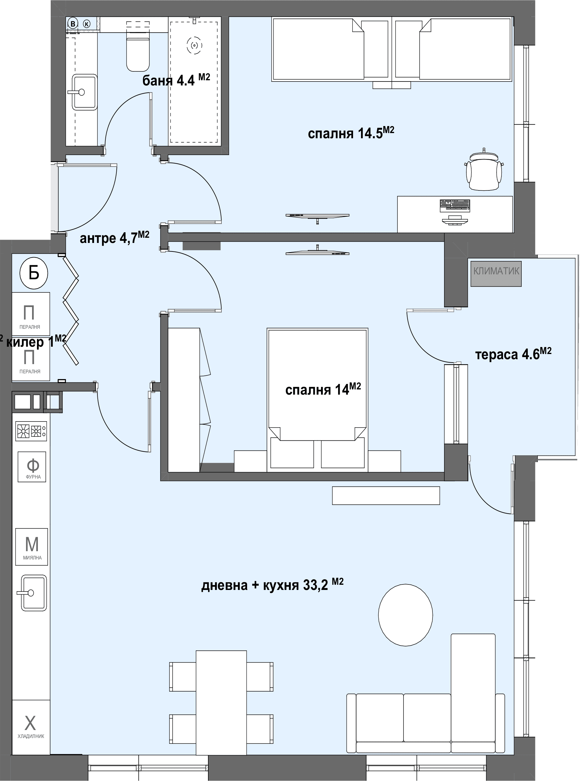 Апартамент № 10-graphic