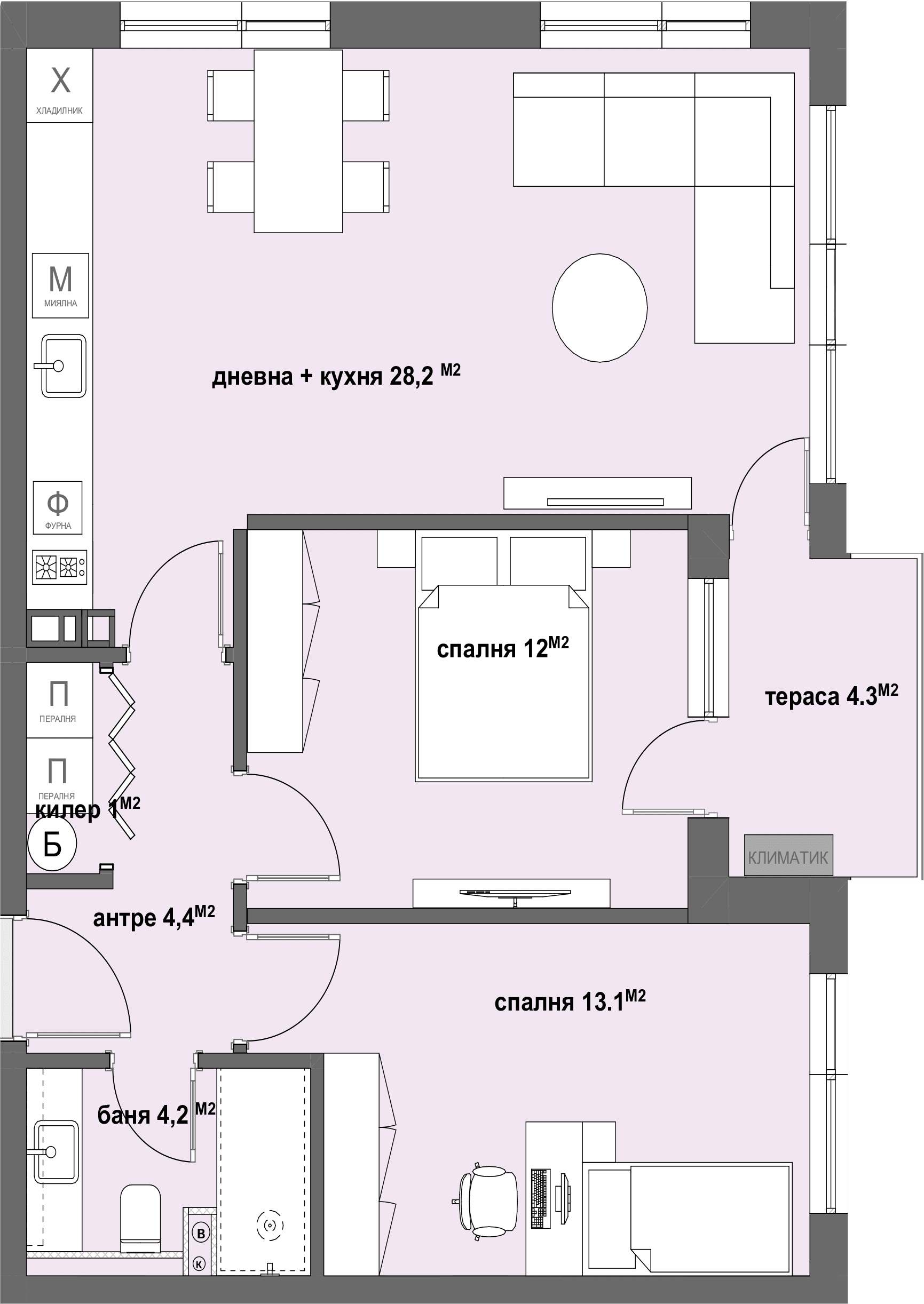 Апартамент № 25-graphic