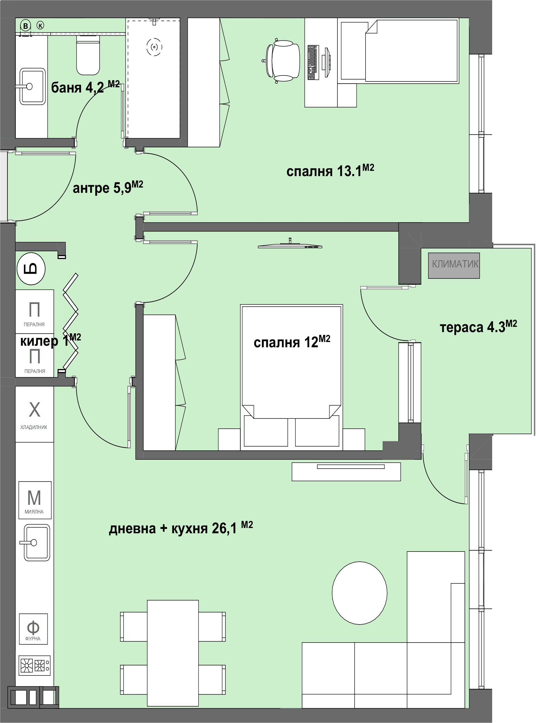 Апартамент № 35-graphic