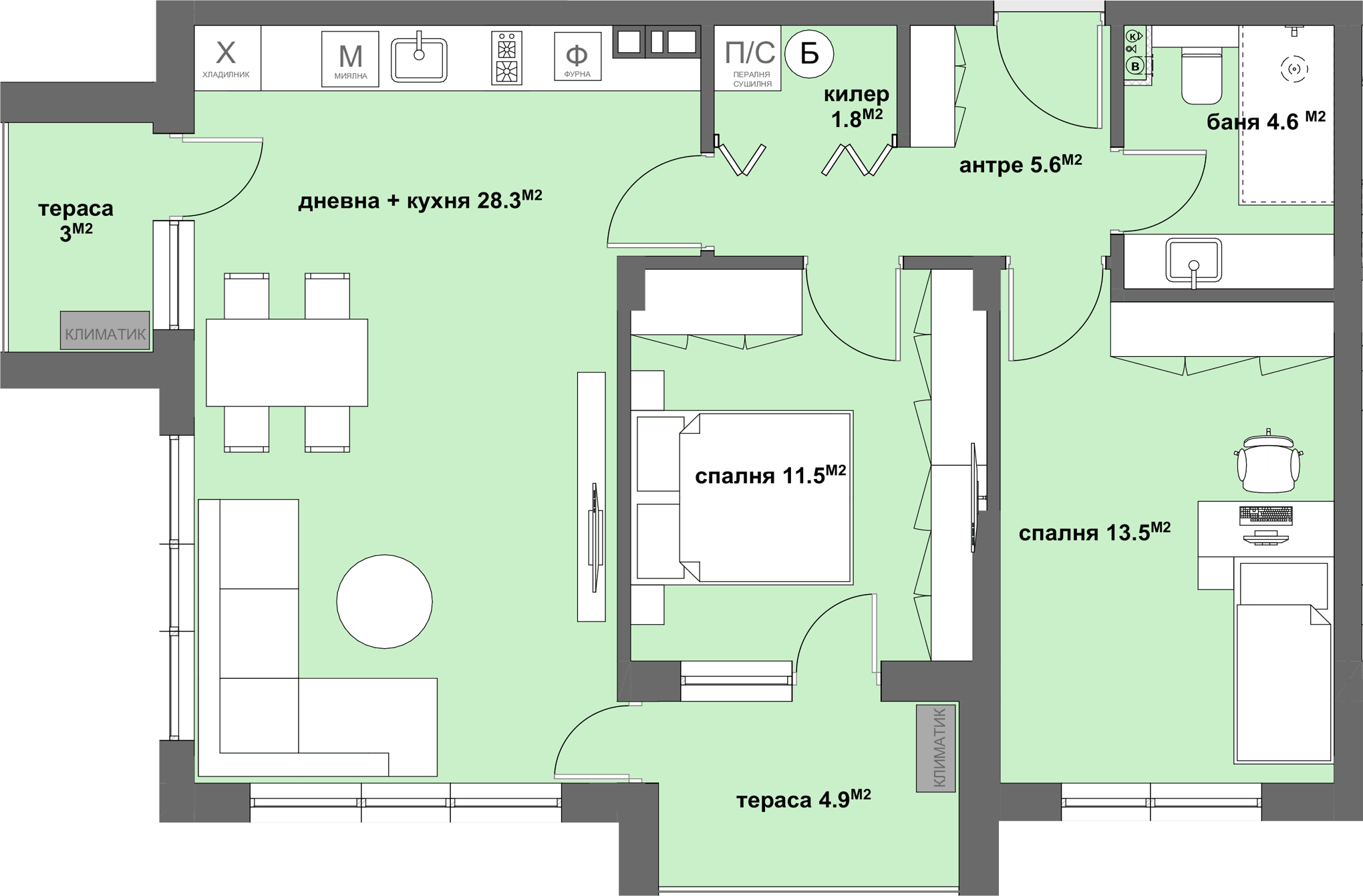 Апартамент № 150-graphic