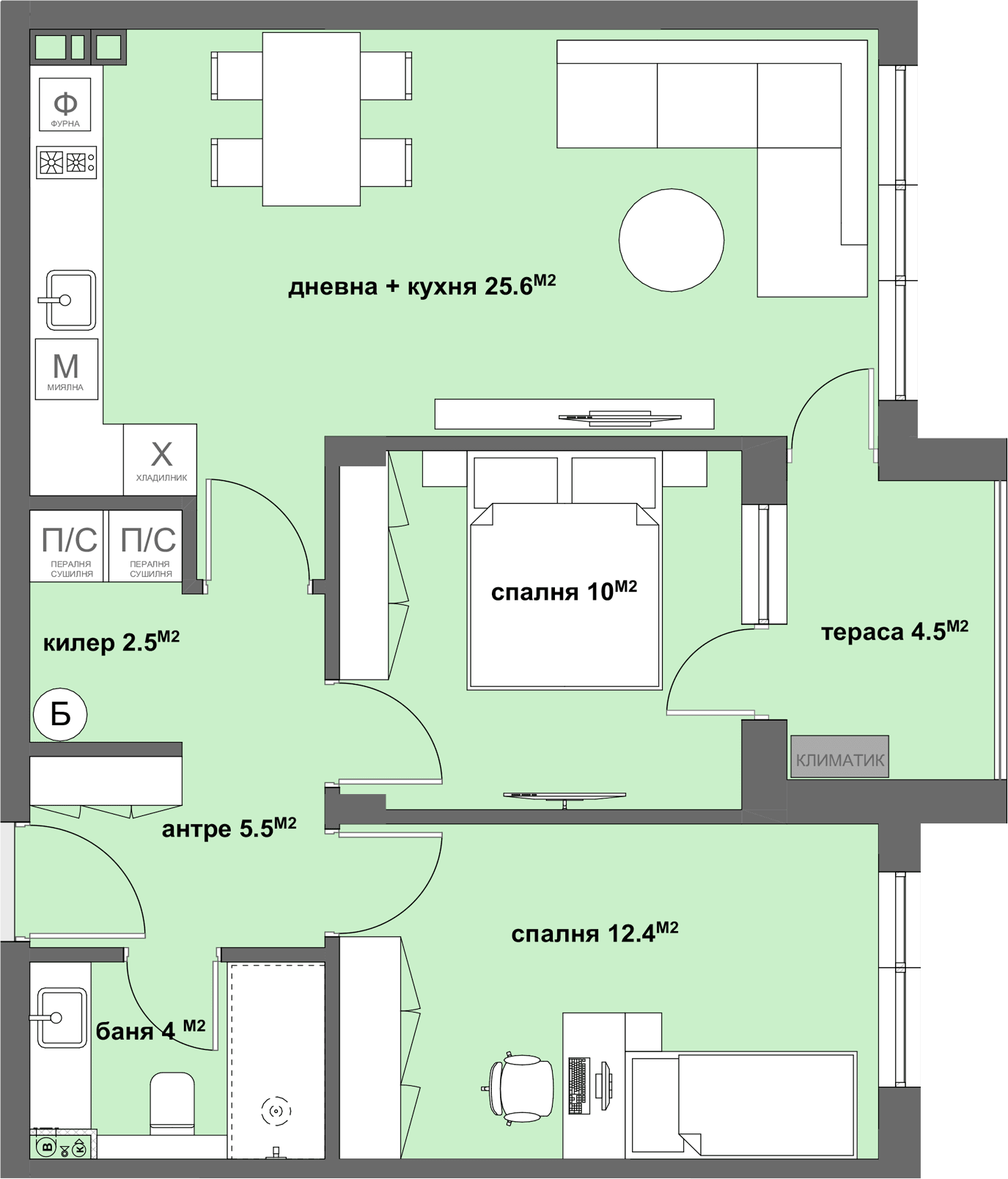 Апартамент № 146-graphic