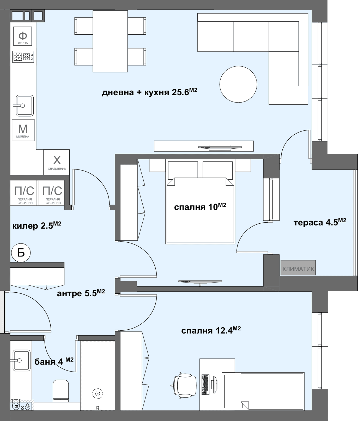 Апартамент № 145-graphic