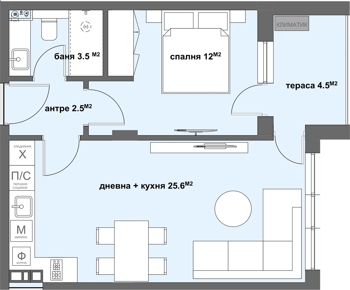 Апартамент № 57-graphic