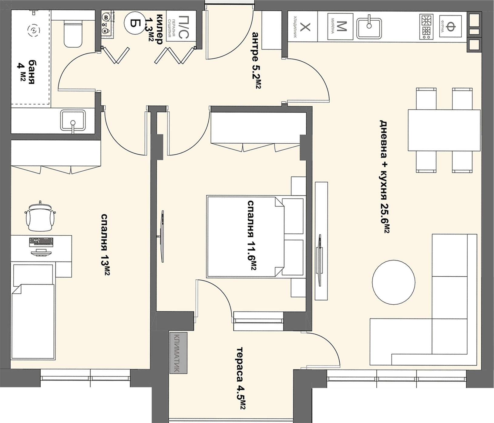 Апартамент № 55-graphic