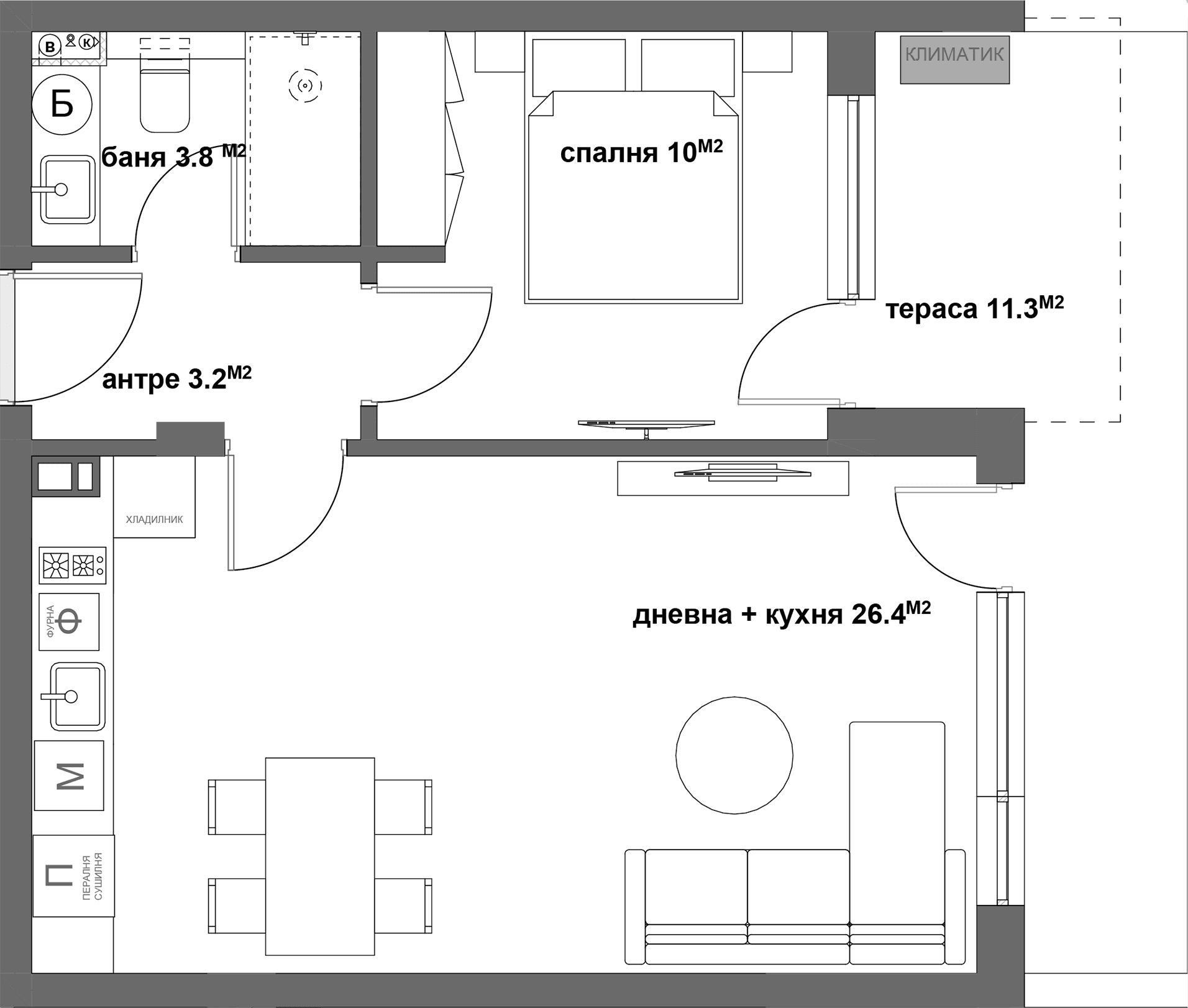 Apartment №13-graphic