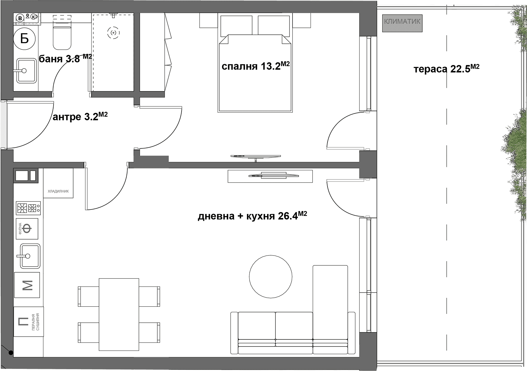 Apartment №2-graphic