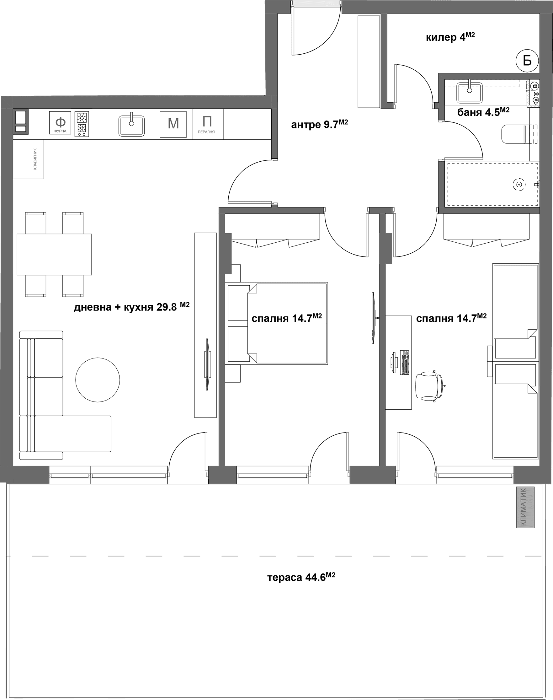 Apartment №6-graphic