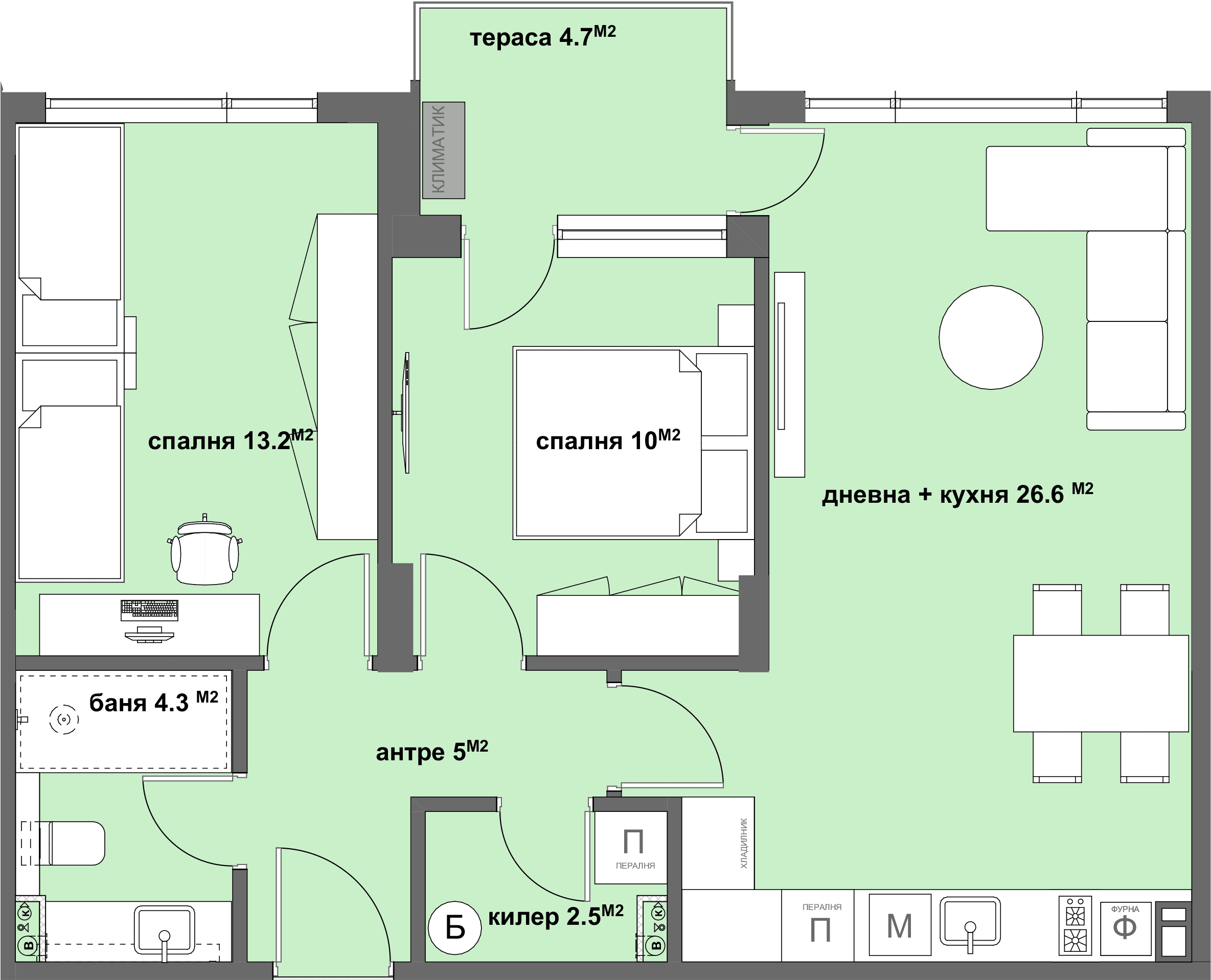 Apartment №13-graphic