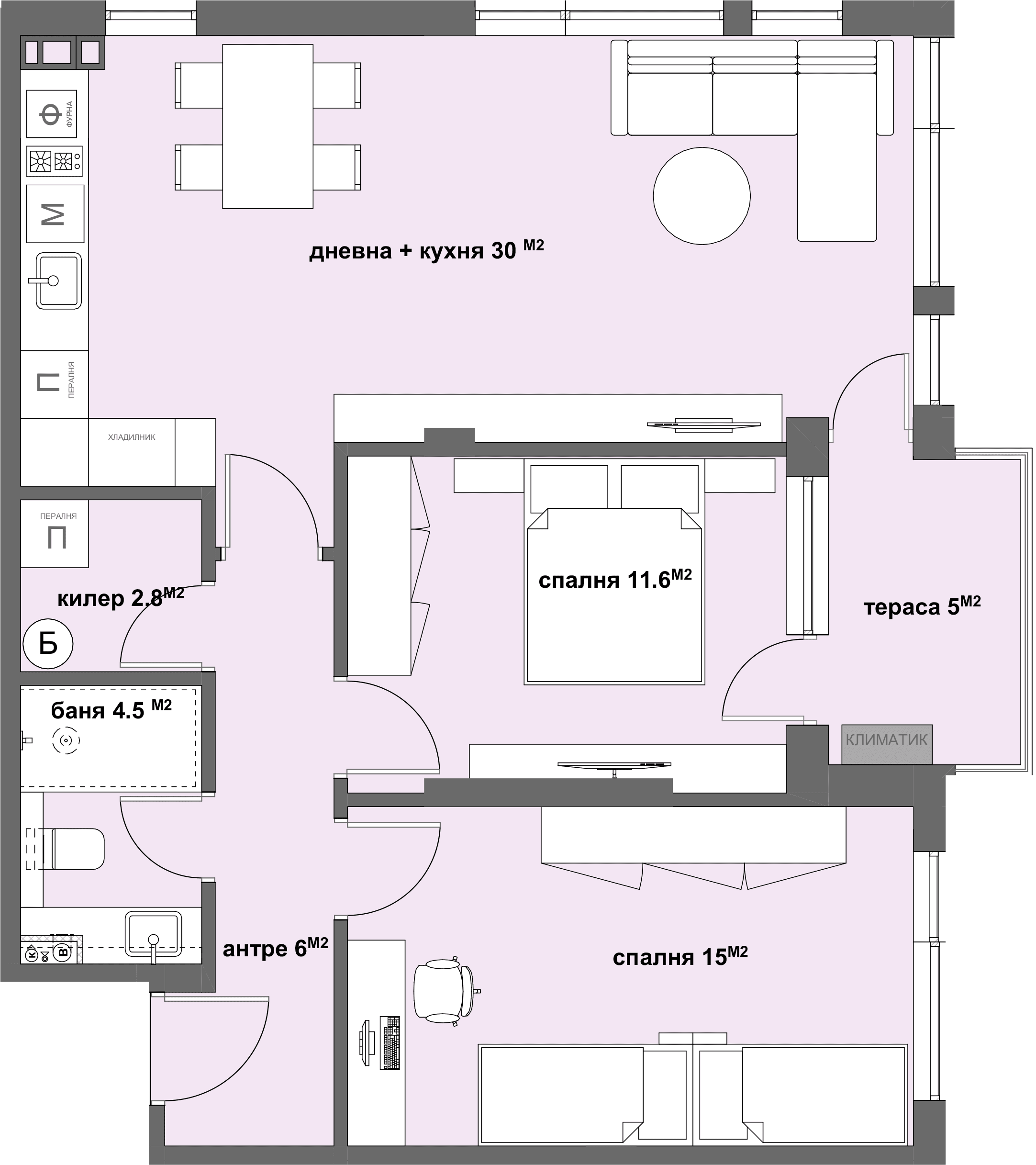 Apartment № 15-graphic