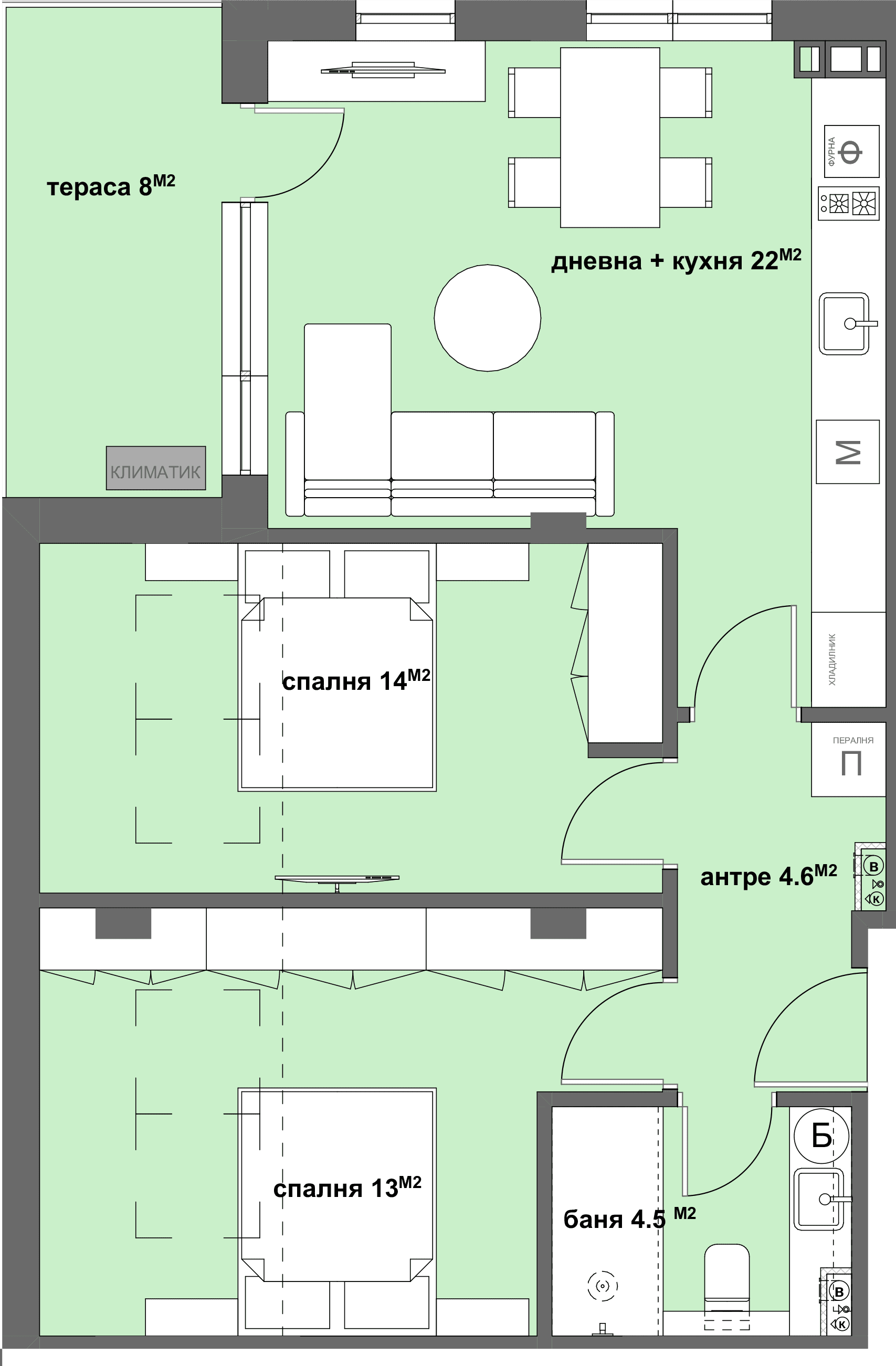 Apartment № 19-graphic