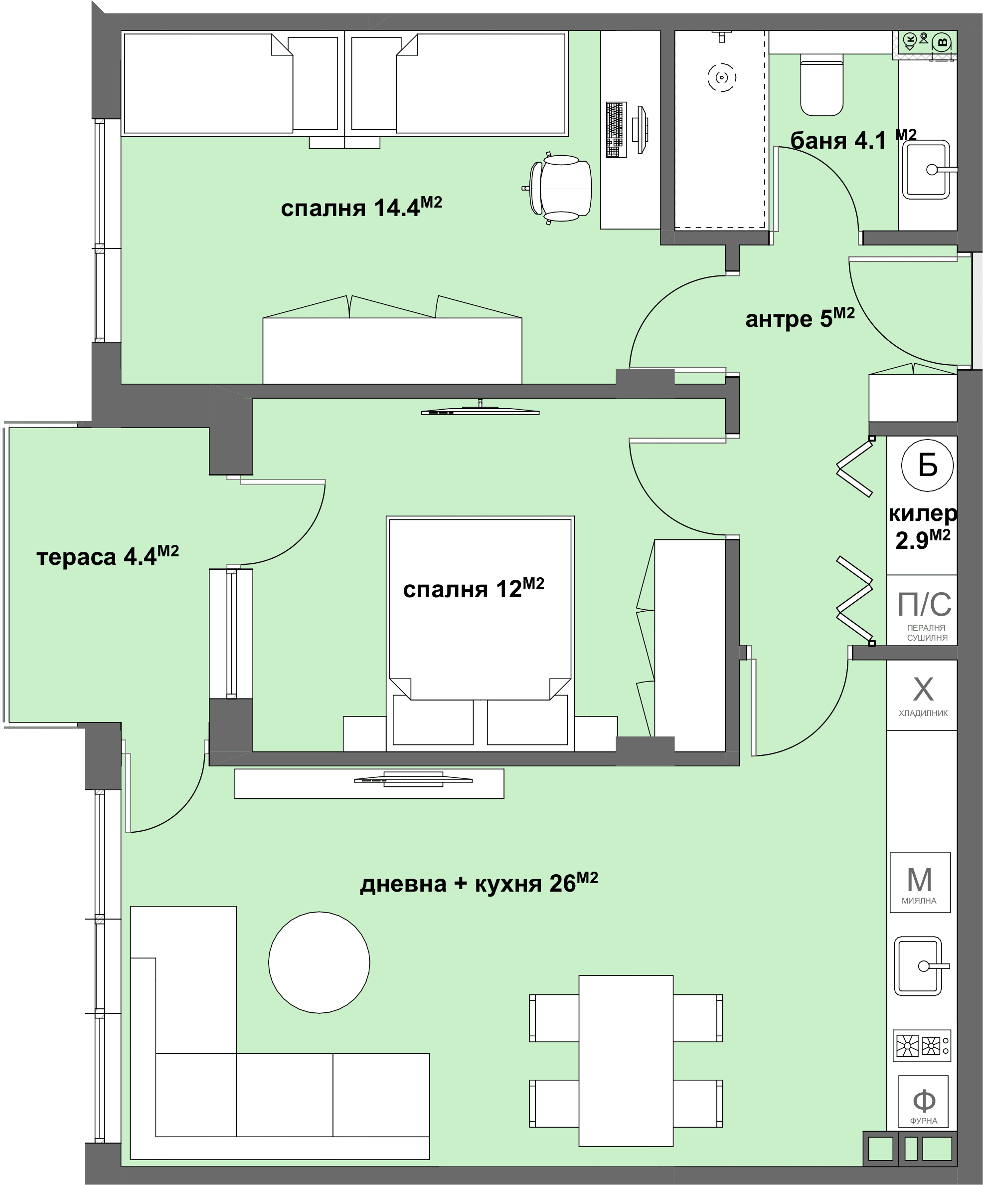 Apartment № 12-graphic