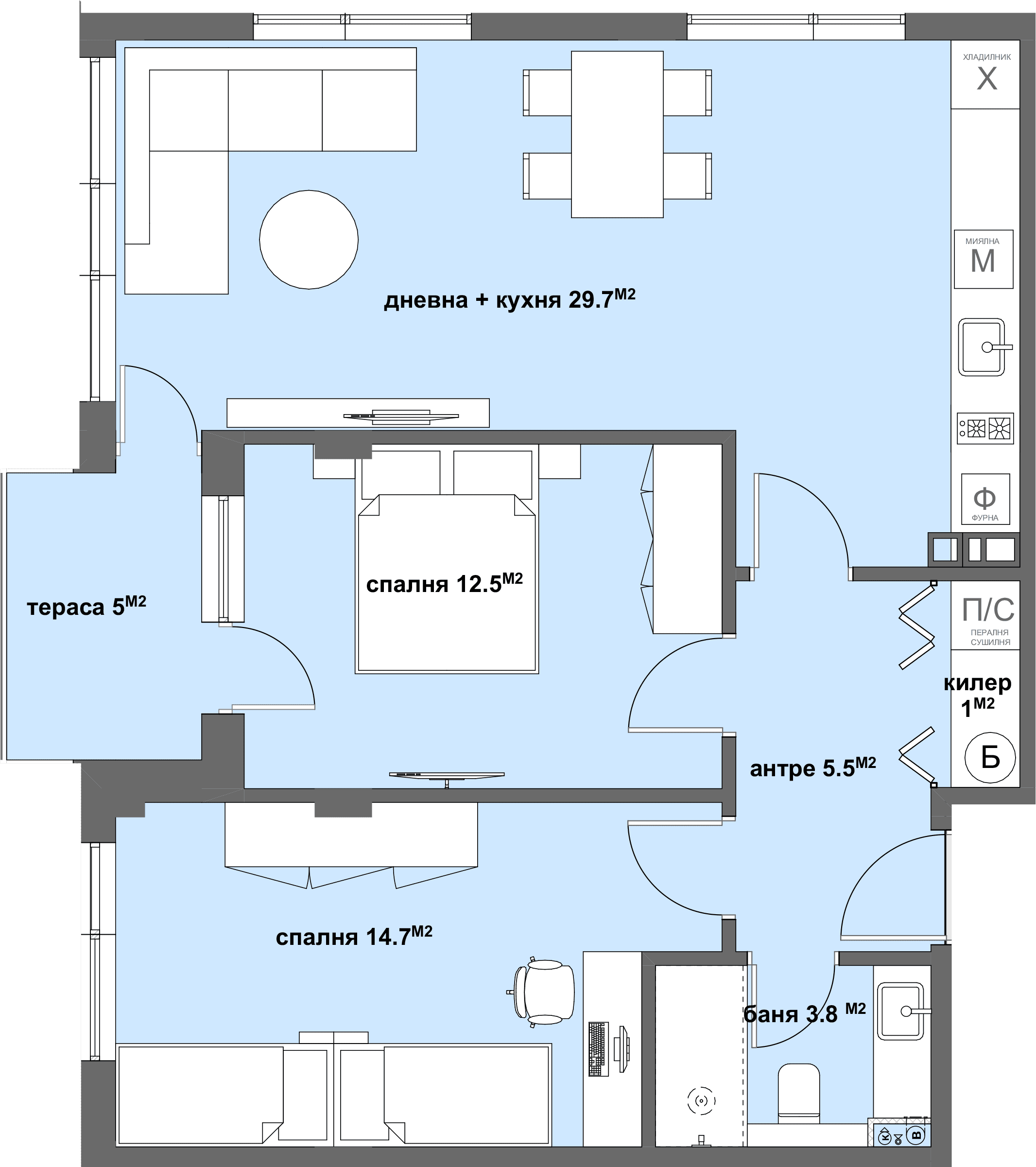 Apartment № 14-graphic