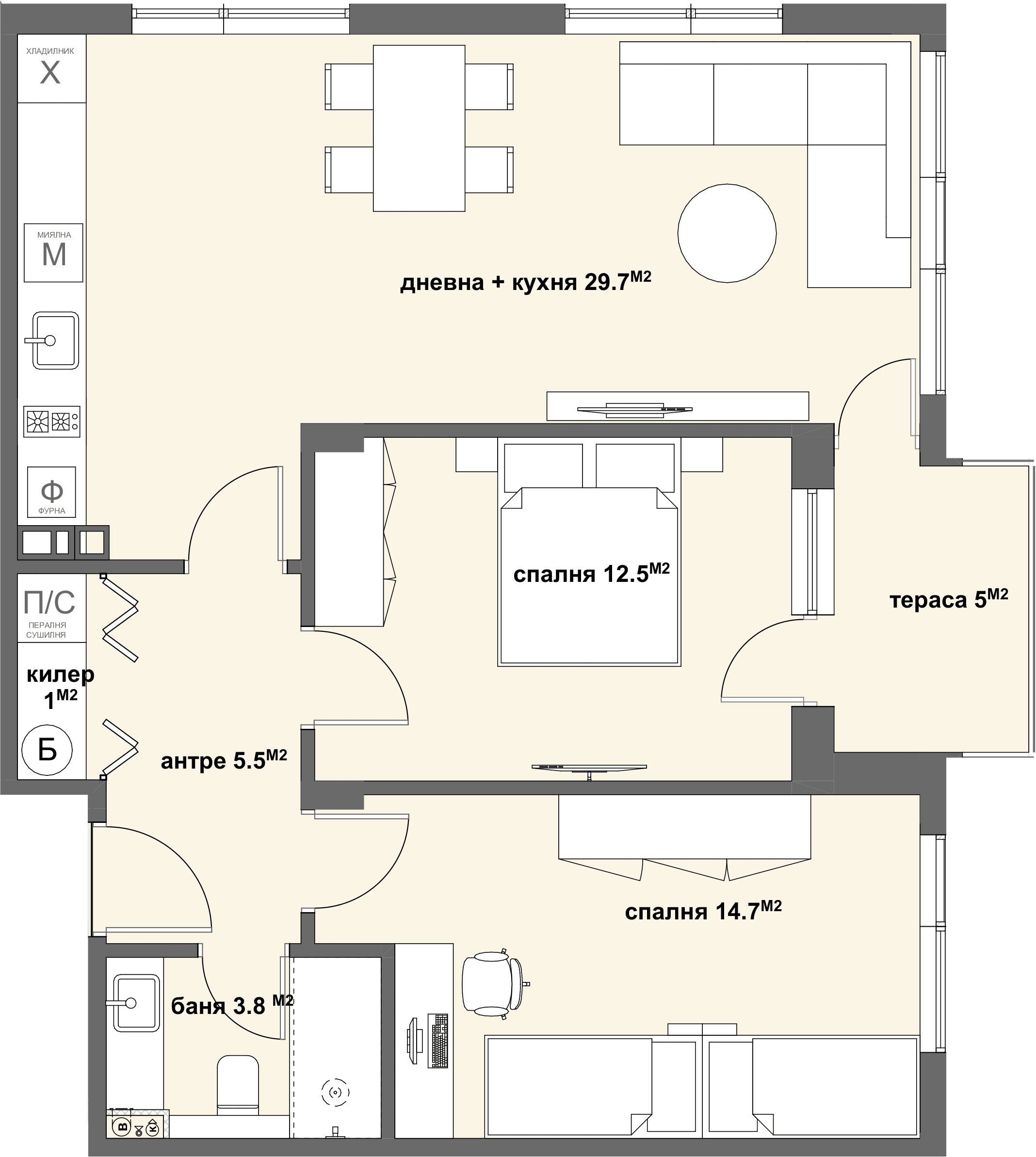 Apartment № 15-graphic