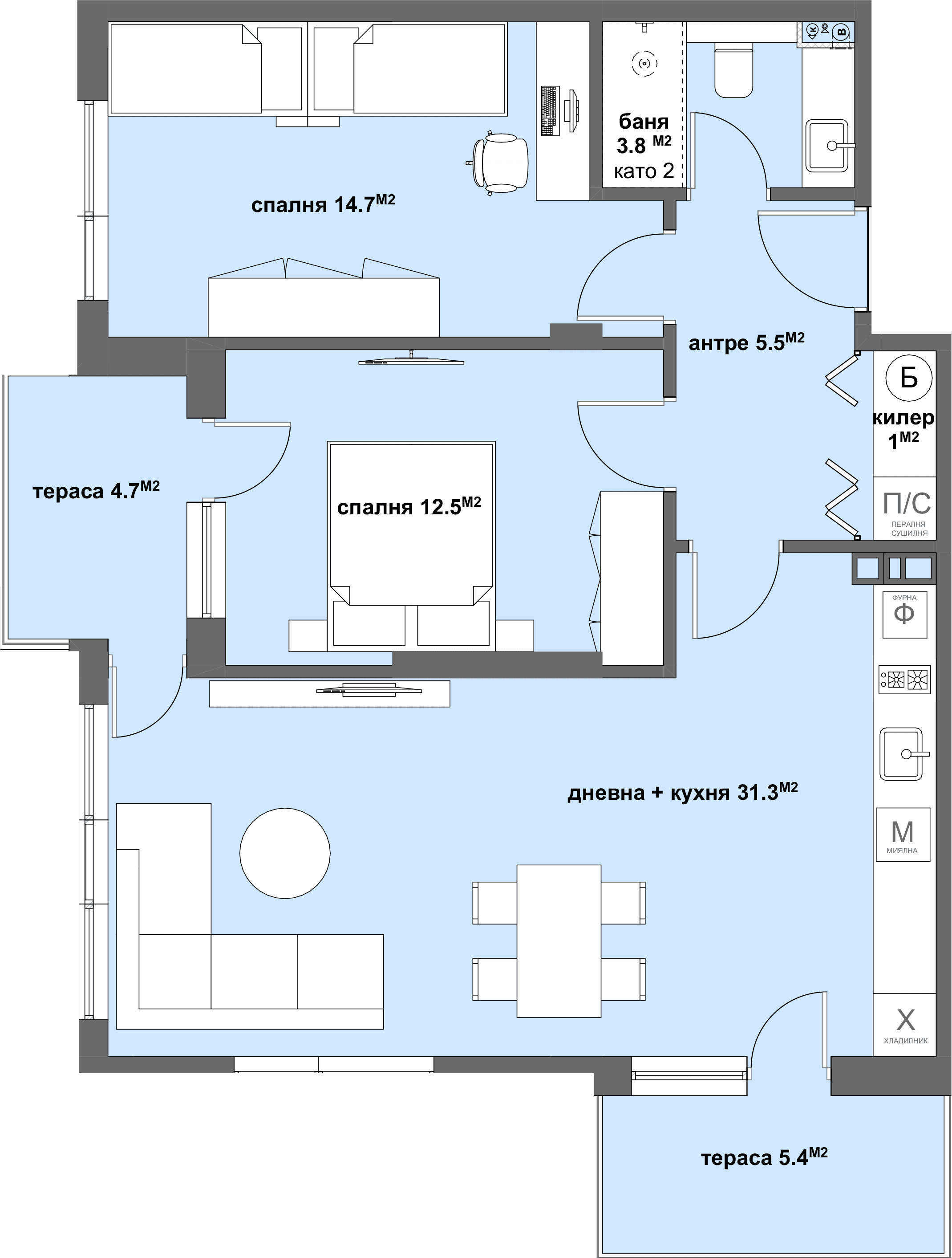 Apartment № 19-graphic