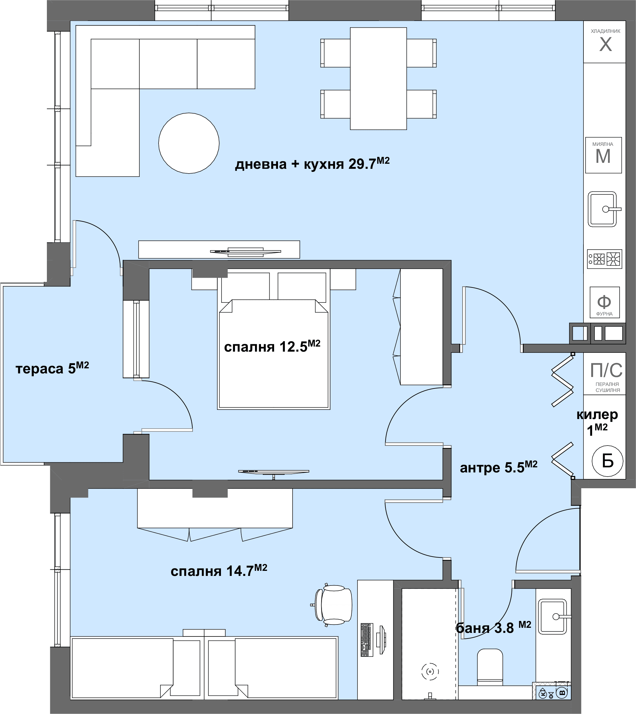 Apartment № 22-graphic