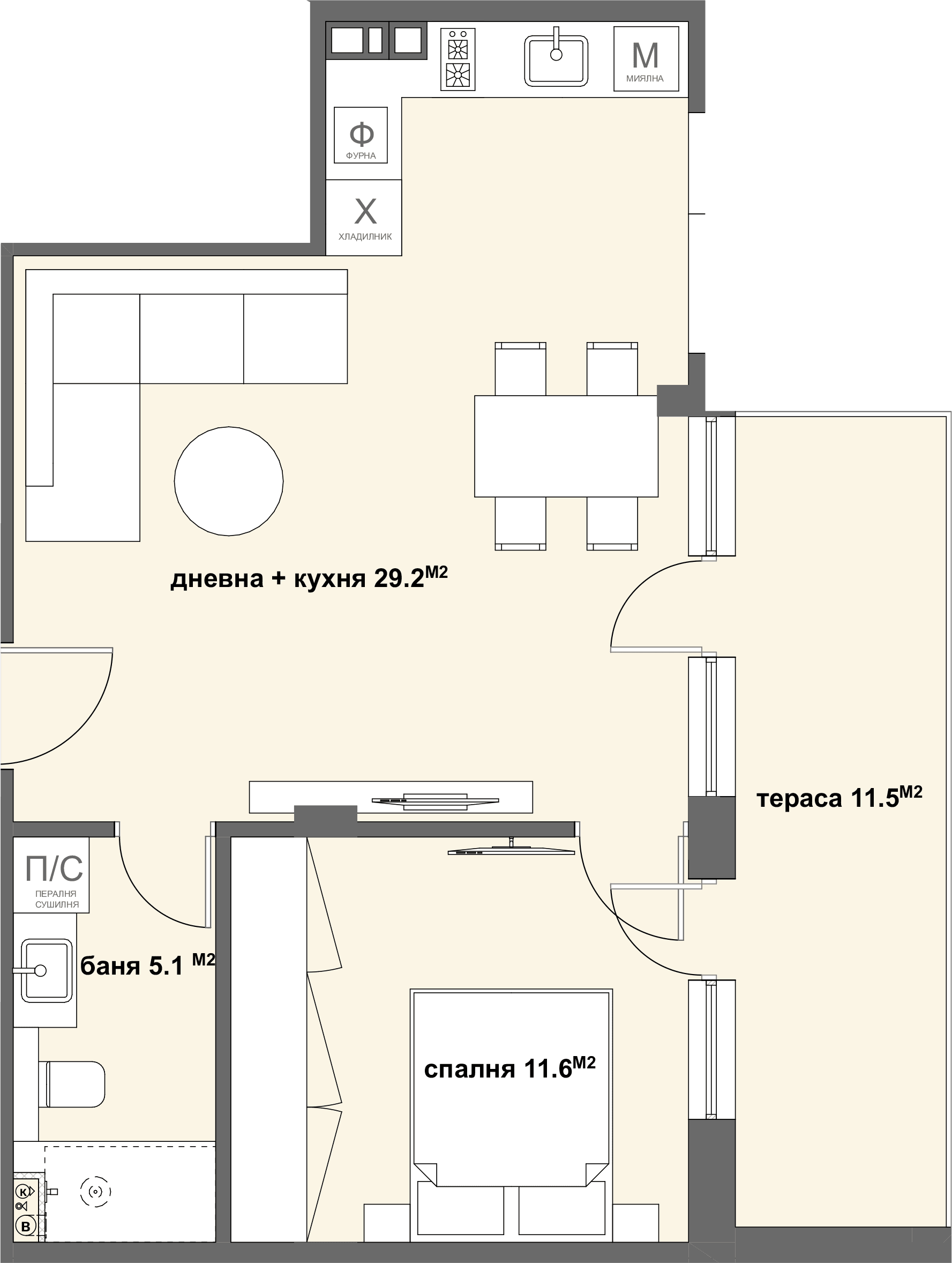 Apartment № 25-graphic