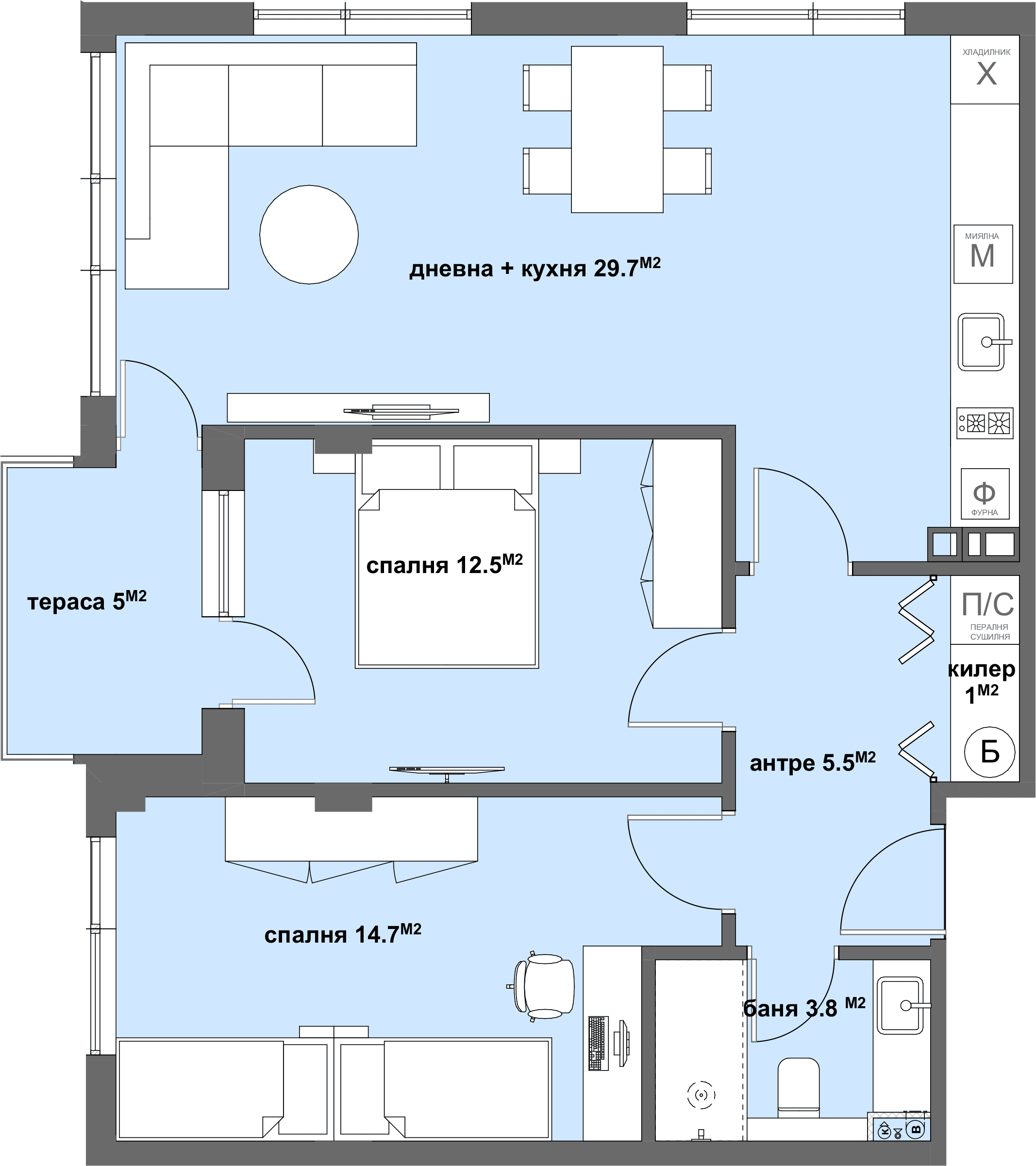 Apartment № 30-graphic