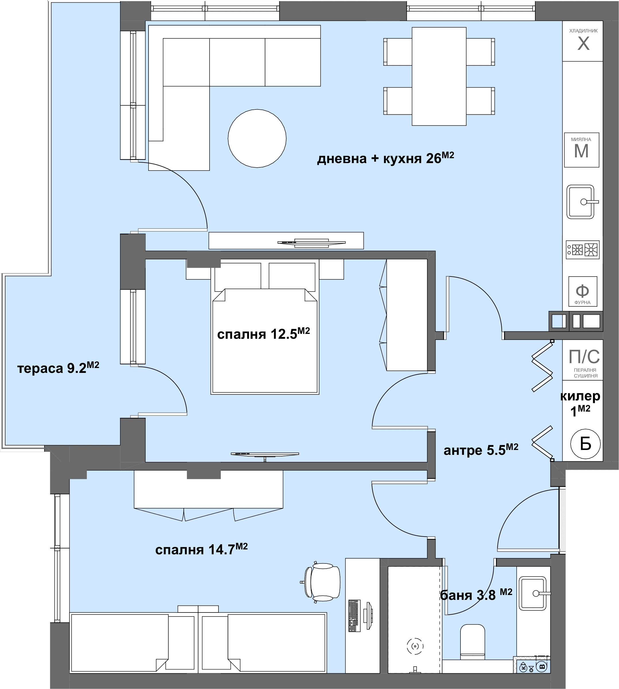 Apartment № 38-graphic