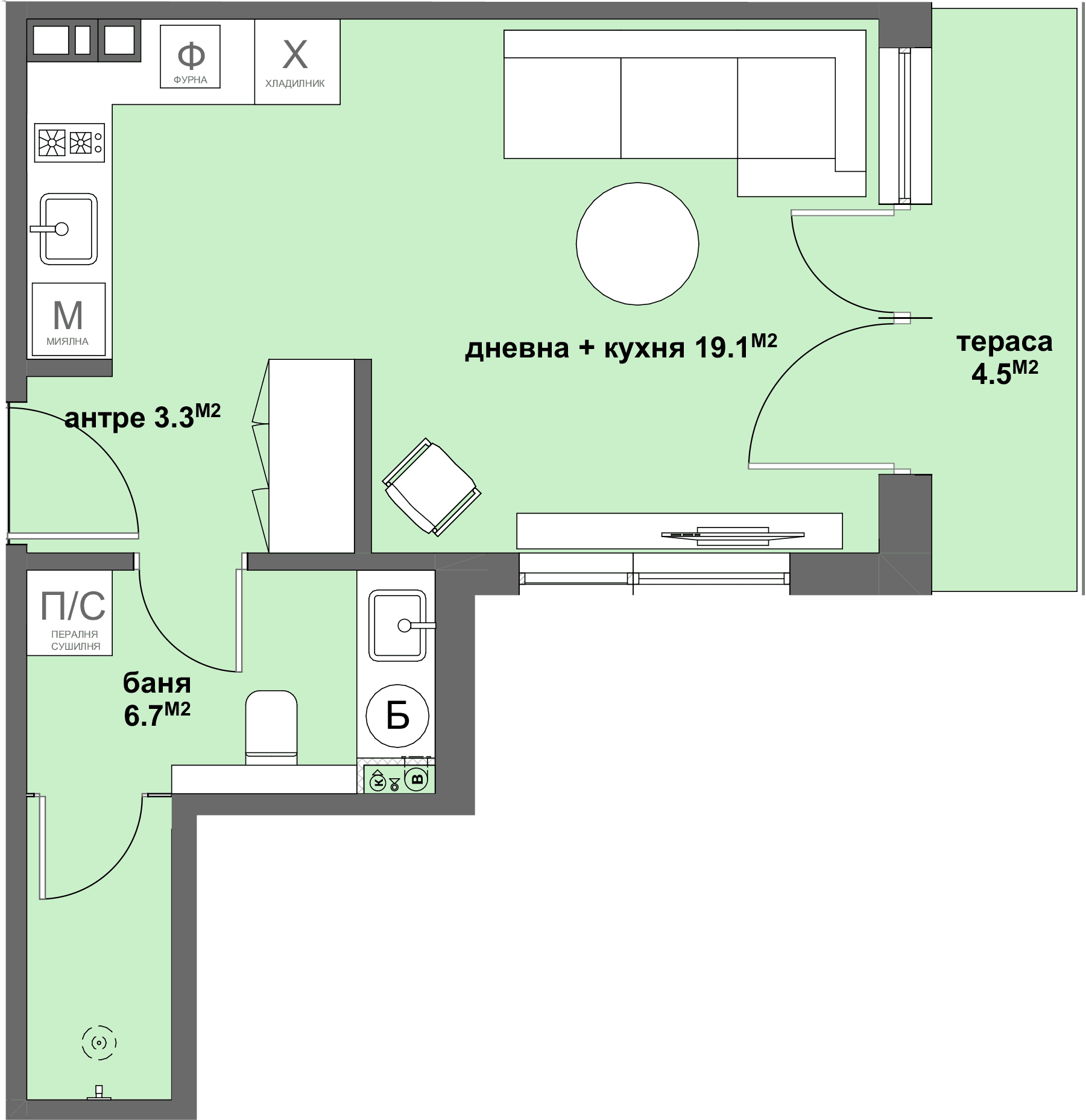 Apartment № 40-graphic