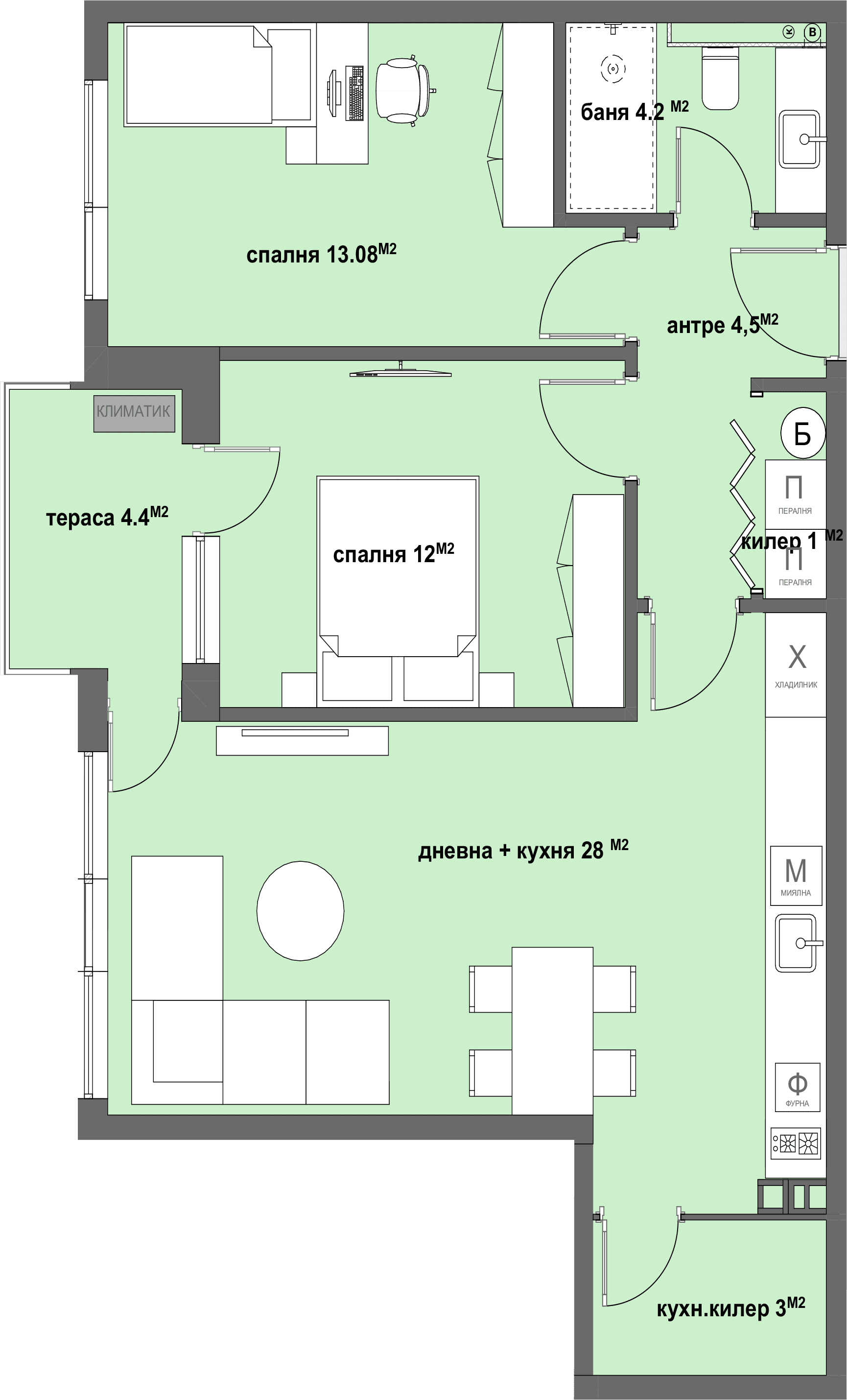 Апартамент № 5-graphic