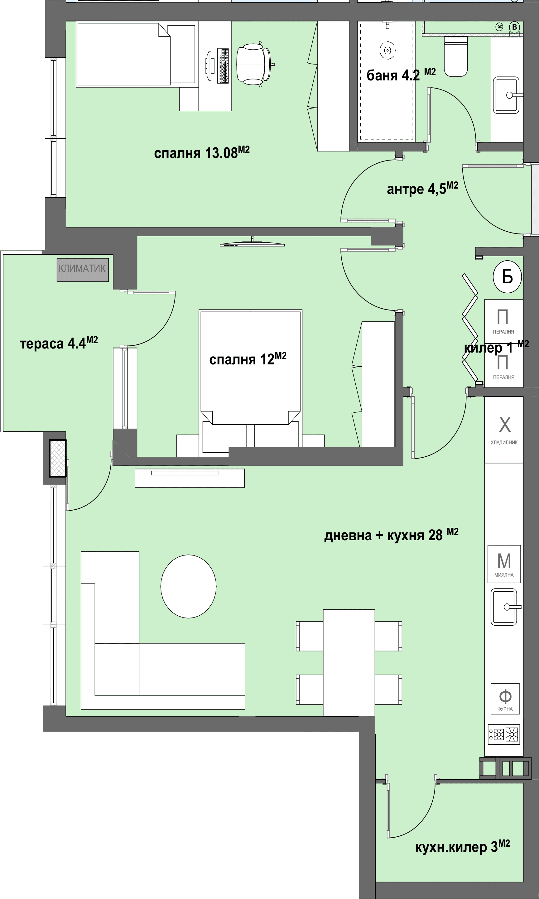 Апартамент № 12-graphic