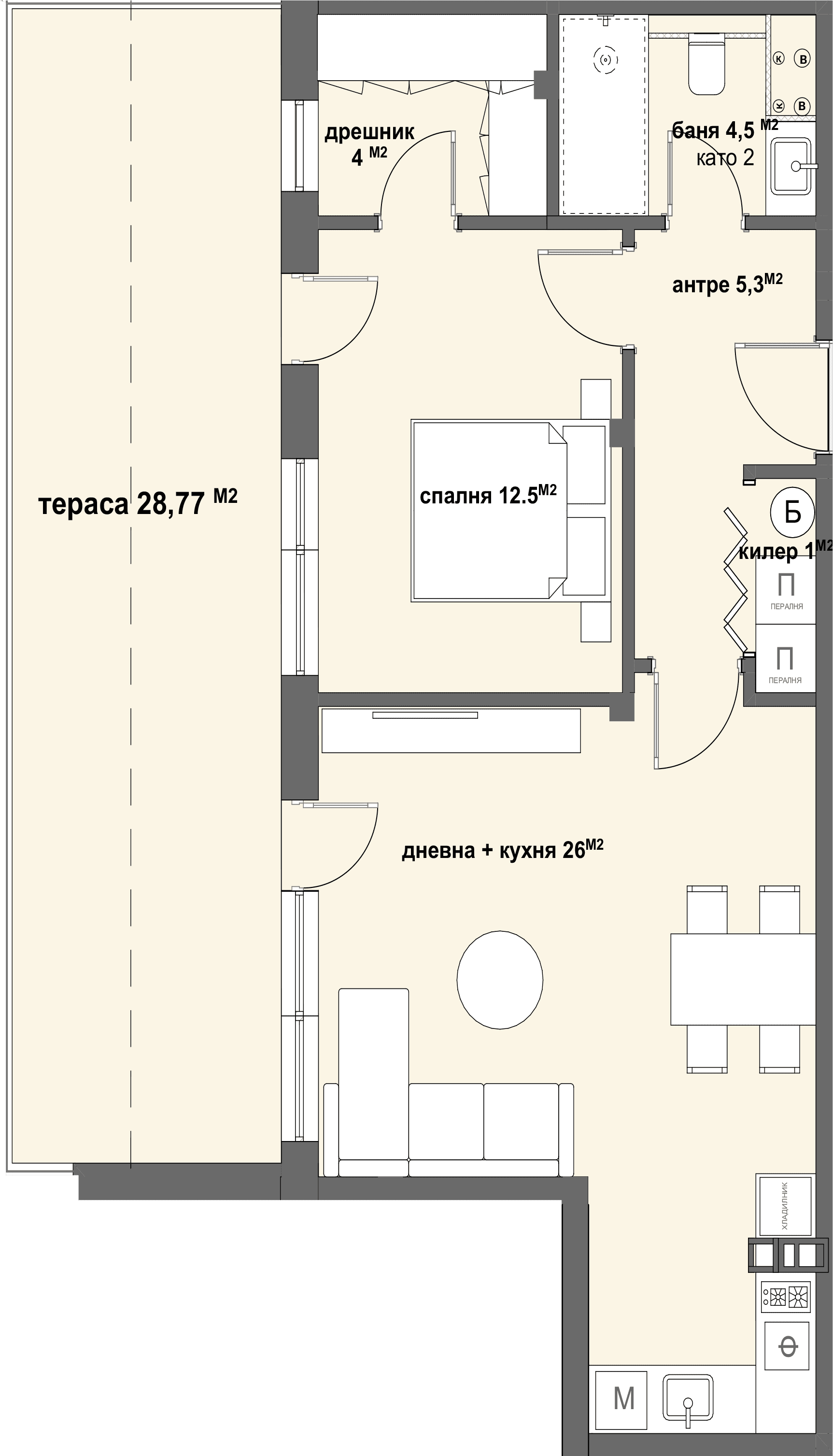 Апартамент № 54-graphic