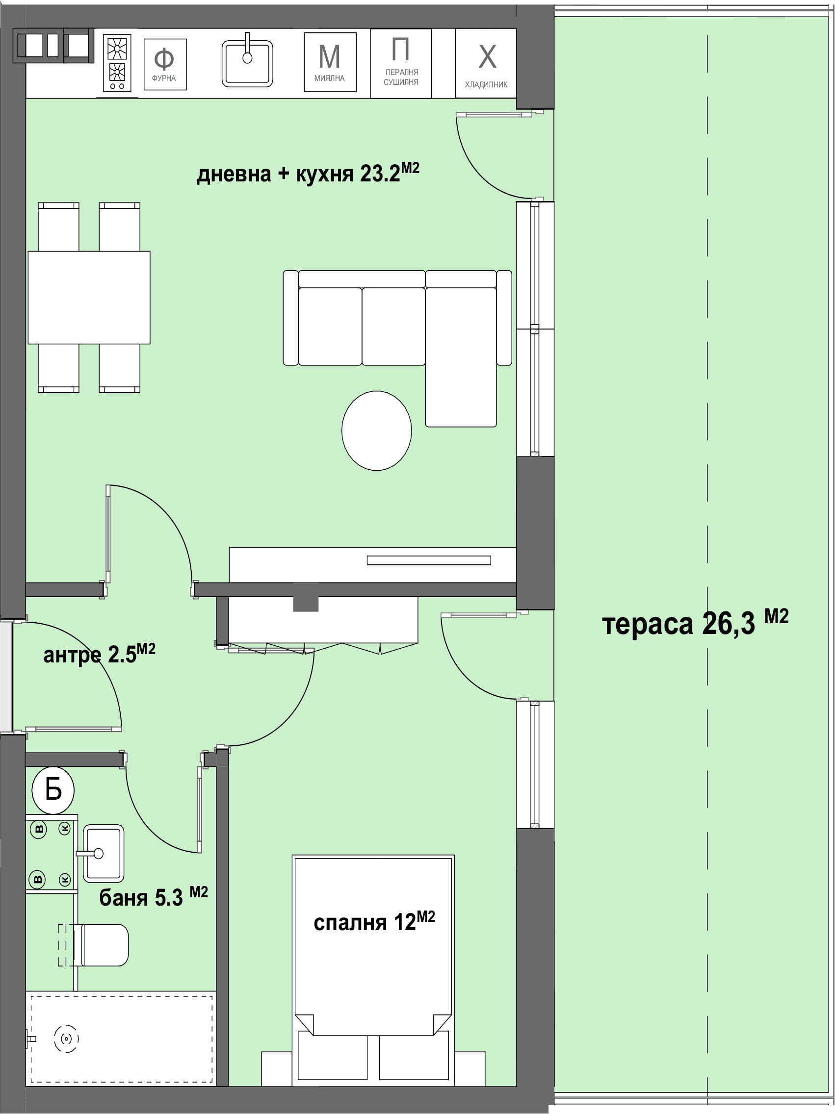 Апартамент № 59-graphic