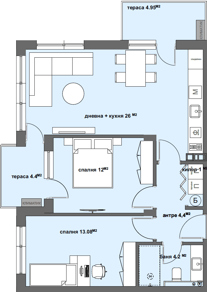 Апартамент № 2-graphic