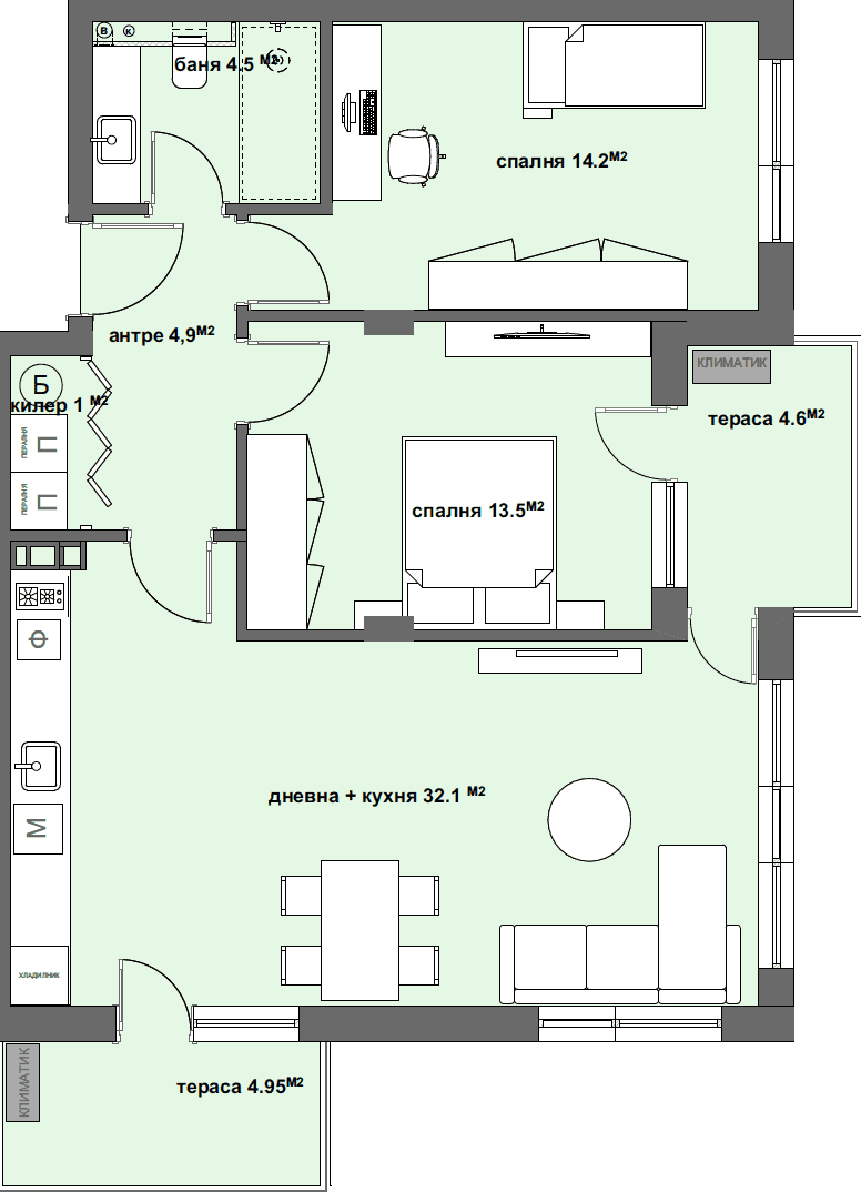 Апартамент № 34-graphic