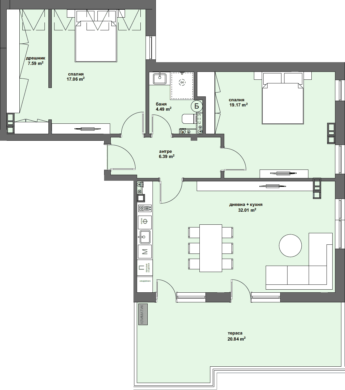 Апартамент № 20-graphic